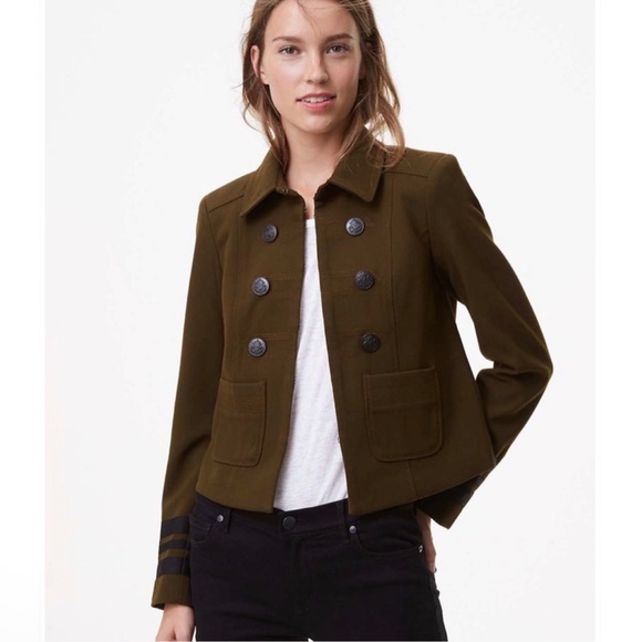 LOFT Jackets & Blazers - LOFT MILITARY STYLE JACKET